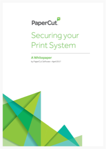 Security Whitepaper, Papercut MF, LSI, Logistical Support, Inc., Xerox, HP, Oregon, Copier, Printer, MFP, Sales, Service, Supplies